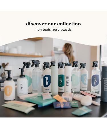 Myni Natural-Sourced Foaming Hand Soap Refills - Eco-Friendly Vegan Hydrating Soap - Funky Mojito Gin Tonic Frosted Fir & Fragrance-Free - 5x500ml - Buy Online on GoSupps.com