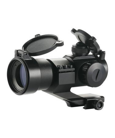 Pinty 1x30 4 MOA Red Green Dot Tactical Reflex Sight with Picatinny Cantilever Mount Black, Khaki - Buy Online on GoSupps.com