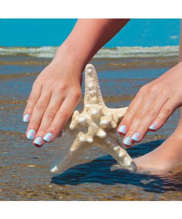 120 Pcs Girls Blue Press-On Fake Nails | Children s Full Cover Artificial Nail Tips for Nail Art Decoration - Buy Online on GoSupps.com