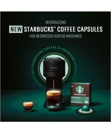 Starbucks By Nespresso Espresso Roast Coffee Pods Dark Roast Nespresso Vertuo Line Compatible Capsules 10 Coffee Pods - Buy Online on GoSupps.com