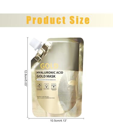 Retinol Gold Mask Retinol Snake Venom Gold Mask Anti-aging Face Mask Gold Face Mask Retinol Snake Venom Gold Mask Rejuvenating Gold Peel off Mask Anti-aging Gold Face Mask - Buy Online on GoSupps.com