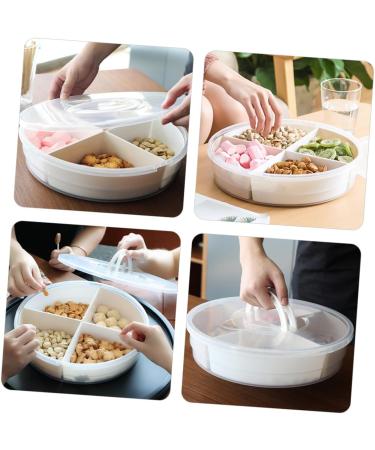 Outanaya Snack Storage Nuts Container Dried Fruit Tray Fruit Serving Tray for Parties Pp - Buy Online on GoSupps.com