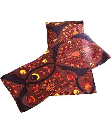Luxurious Satin Eye Pillows for Cold/Hot Therapy - Flaxseed Filled (Unscented) - Buy Online on GoSupps.com