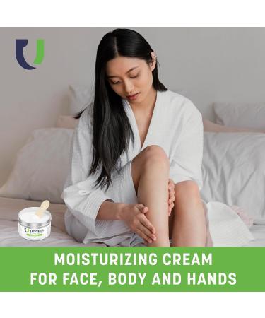 Underx Skin Relief Cream | Sensitive Skin Itch Relief Balm with Zinc Oxide Tea Tree & Lavender Oil | 4OZ Natural Rash Cream - Buy Online on GoSupps.com