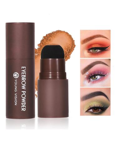 Shop MFJS Light Brown Eyebrow Stamp Set | Long-Lasting Fine Texture | Natural Eyebrows Sweat-Resistant Sponge Head | International Shipping - Buy Online on GoSupps.com