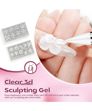 MAGIC ARMOR Solid Builder Gel 4 in 1 15g 3D Gel Builder Gel Solid Builder Gel for Gel Nails Carving and Nail Extension Non-stick for DIY Nail Salon Nail Art Design - Buy Online on GoSupps.com