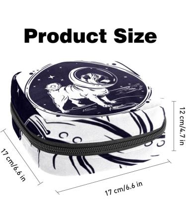 Large Storage Bags for Women's Bandages | Motif: Lake & Sunset | Multi-Colored Menstrual Cup & Tampon Pockets with Zipper - Buy Online on GoSupps.com