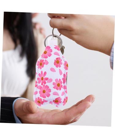 6 Sets Hand Bottle Set Shampoo Travel Container Keyring with Refillable Bottle Travel Bottle Empty Dispenser Travel Small Bottle Assorted colours 12X6cm - Buy Online on GoSupps.com
