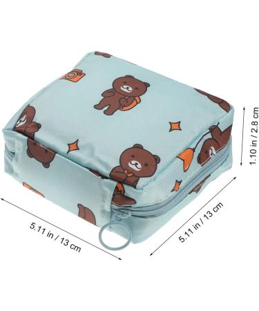 Gleavi 2-Part Napkin Storage Bag for Girls - Makeup Set Zipper Holders & Women's Wallet - Buy Online on GoSupps.com