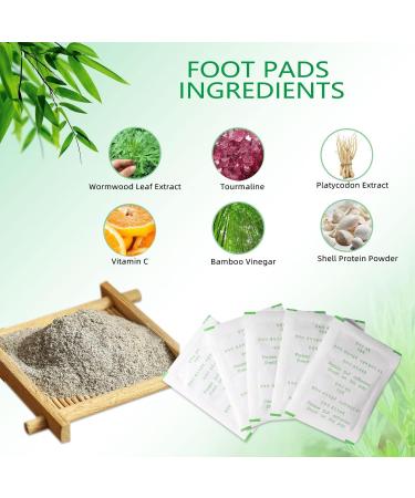 Foot Pads (100pcs) Cleansing Foot Pads for Foot Care Foot Care Product Ginger Foot Pacthes (Ginger) - Buy Online on GoSupps.com