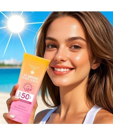 GkgWuxf Waterproof Sunscreen Daily 50 Sunscreen180ml Waterproof Body Sunscreen for Swimming Summer Activities Sunbathing - Buy Online on GoSupps.com