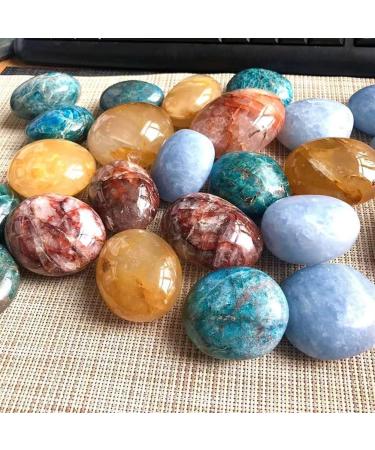 Natural Golden Healer Quartz Gemstones | Healing Crystals for Family & Home Decor | 40-60mm | International Shipping - Buy Online on GoSupps.com