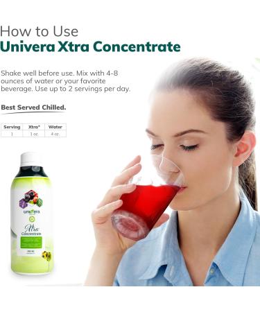 Univera Xtra Concentrate Stress Management Focus and Clarity Joint Health Antioxidant Protection 980 mL bottle - Buy Online on GoSupps.com