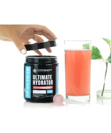 Ultimate Hydrator: Keto Vegan Electrolytes Drink Powder with BCAAs - Sugar-Free Strawberry Smash for Rehydration & Recovery - Buy Online on GoSupps.com