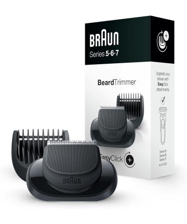 Buy Braun EasyClick 3-Day Beard Trimmer Attachment for Men's Razors - Compatible with Series 5 6 & 7 Electric Shavers (2020 Models) - Buy Online on GoSupps.com