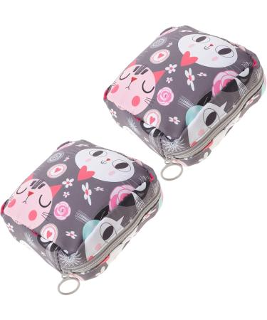 Lurrose 8 STK Aunts Towel Bag - High Capacity Cartoon Travel Carrier Bag for Women - Durable Polyester Organizer with Buttons - Buy Online on GoSupps.com