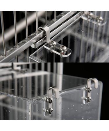 GURECOD Hanging Bird Bath Cube for Little Birds - Ideal for Canary, Budgerigar, Parrots, and More - Buy Online on GoSupps.com