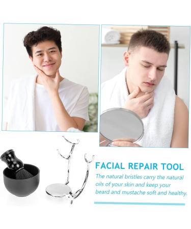 Minkissy Men's Razor Hair Care Kit | Modern Shaving Set & Beard Grooming Tools | Perfect Gift for Men - Zinc Alloy Cup & Razor Set - Buy Online on GoSupps.com