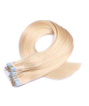 Premium #613 Clisure Light Blonde Tape In Hair Extensions - 60cm 100% Remy Real Hair 50 Tresses - Shop Now! - Buy Online on GoSupps.com