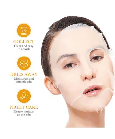 BIOAQUA Manuka Honey Facial Mask - Vitamin E Moisturizing & Antioxidant Repair | 25g x 5pcs - Best for Delicate Skin - International Shipping Available - Buy Online on GoSupps.com