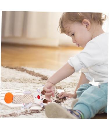 Buy Upkoch 12 STK Interactive Plush Animal Toys - Soft Bell-Weighted Baby Cartoon Toy Set (3 Pieces) - Buy Online on GoSupps.com