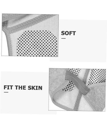 WOONEKY Shoulder Protector Shoulder Support Brace Double Shoulder Support Double Shoulder Brace Spandex Grey - Buy Online on GoSupps.com