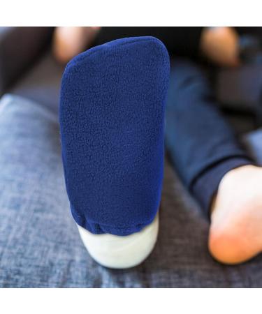 Foot Cast Toe Cover Socks - Soft Warm & Adjustable Cast Protector for Men & Women - 2 Pack (Blue Purple - Buy Online on GoSupps.com