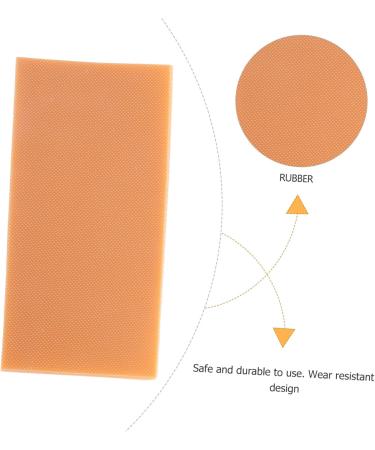 NOLITOY Non-Slip Shoe Repair Materials Sticker - High Heel Sole Pads Half Sole Protector & Cushion | Durable Rubber | 18.5x9CM - Buy Online on GoSupps.com