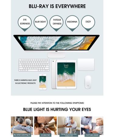 Vevesmundo Multifocus Progressive Blue Light Filter Reading Glasses - Anti-Blue Light Bifocal Visual Aid for Men Matt Black - Buy Online on GoSupps.com