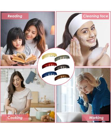 Barrettes Retro Hair Barrettes XPOOP Hair Clips Hair Clips Women Hair Clips for Fine Hair Hair Clips for Women Hair Barrettes Classic Automatic Hair Clip Simple Spring Hair Clips Hair Slides - Buy Online on GoSupps.com