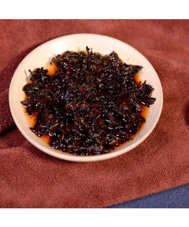 Yunnan Ripe Puer Tea Cake 357g - Sticky Rice Fragrant SHU Pu-Erh | Premium International Shipping - Buy Online on GoSupps.com