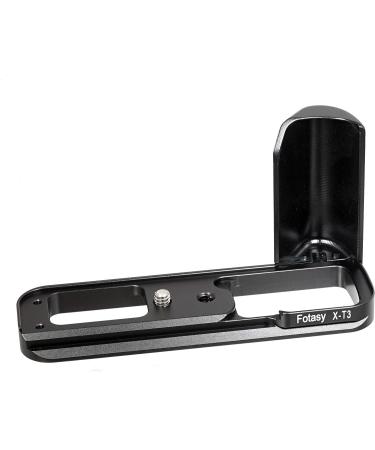 Fotasy X-T3 Hand Grip | Arca Swiss QR Metal Holder | Aviation Grade Aluminum | Compatible with Fuji XT3 XT2 - Buy Online on GoSupps.com