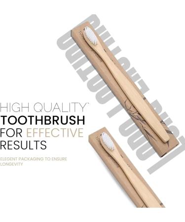 Eco-Friendly Bamboo Toothbrush | 100% Biodegradable | Sustainable Oral Care Solution - Buy Online on GoSupps.com