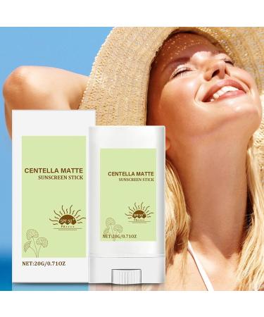  Generisch Sunblock Stick - SPF 50+ - Non-greasy matte finish - Sun protection - Sunscreen stick - Soothing hydration - Oil control - Long-lasting facial skincare - 20 g - For face and - Buy Online on GoSupps.com