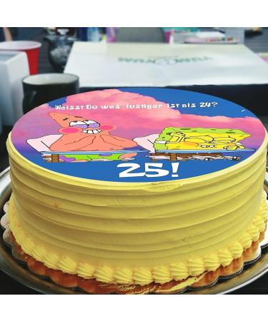 Gengutor 25th Birthday Cake Lifter | Edible Fondant Tools & Party Supplies Decor - Buy Online on GoSupps.com