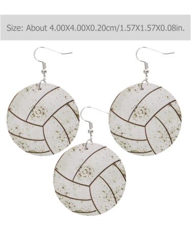 Abaodam 12 Pairs Volleyball Earrings Sports Earrings Dangle Earrings Girls Football Sport Balls Lovers Gifts Earings Girl Ear Dangle Fashion Earrings for Women Baseball Sports Ball Jewelry - Buy Online on GoSupps.com