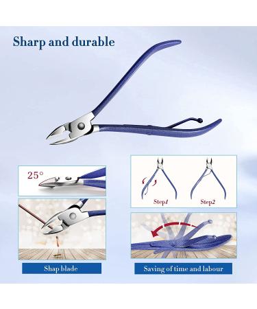 26-Piece Stainless Steel Manicure Pedicure Kit | Siyaluens Professional Nail Clippers Set for Grooming | Travel-Friendly Fingernail Clippers | Blue Manicure Set - Buy Online on GoSupps.com