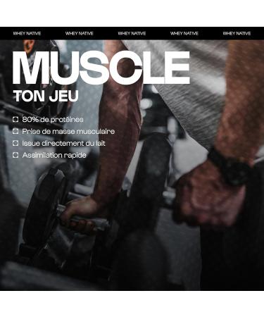 Nutrimuscle Whey Native 1 kg Choco Cookie Whey Protein up to 80 protein per dose 286 g protein per dose French milk strength training and fitness muscle absorption - Buy Online on GoSupps.com