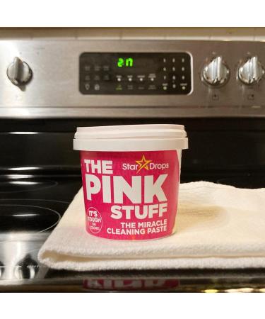 Home Stuff Pink Stuff Miracle Cleaning Paste - Versatile 100% Natural Cleaner (850g) - Removes Grease Restores Shine on Kitchen Oven Bathroom and Hard Surfaces - Buy Online on GoSupps.com