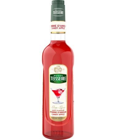 Mathieu Teisseire Apple Syrup for Drinks, Milkshakes, Shakes, Cocktails, Mocktails 70cl Bottle