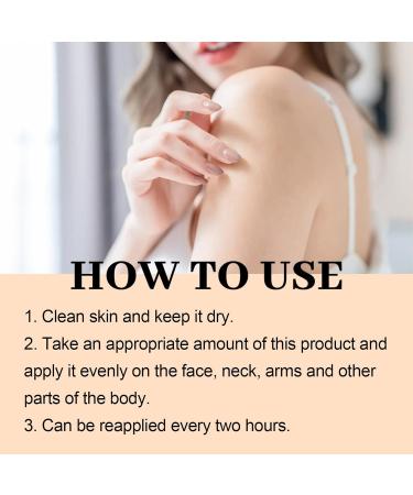 Sunscreen SPF 100 50g Sunscreen SPF 100 Sunscreen Lotion Sun Lotion with UVA/UVB Protection Moisturizing Anti-Aging Sunscreen Water Resistant Suitable for All Skin Types (2 PC) - Buy Online on GoSupps.com