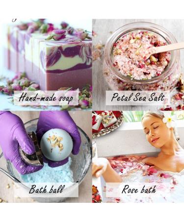 LAVEVE 21 Bags Natural Dried Flowers Herbs Kit for Soap, Candle & Jewelry Making - Lavender, Lily, Rose, Jasmine & More - Buy Online on GoSupps.com