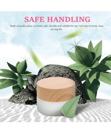POPETPOP Nail Art Crystal Cup Container with Lid Glass Bowls with Lids Glass Washing Cups Tiny Makeup Containers Candle Holder Mini Nail Cup Polish Mix Nail Gel Set up Liquid Travel Wooden - Buy Online on GoSupps.com
