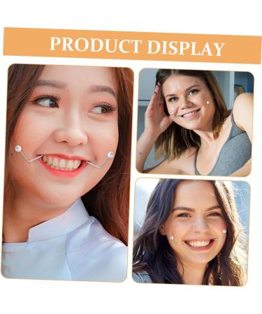 VALICLUD Fabricant de Fossettes du Visage 4 Pi ces Dispositif M tallique Portable Taille Standard Exercice Facial pour Hommes et Femmes Entra nement du Sourire Usage Quotidien - Buy Online on GoSupps.com