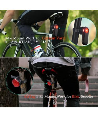Anti-Theft AirTag Bike GPS Tracker Case | Bike Seatpost Reflector Mount | Compatible with Apple AirTag & Garmin Varia Radar - Mountain Bike/Electric Bicycle/Scooter - Buy Online on GoSupps.com