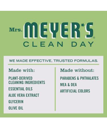 Mrs. Meyer's Clean Day Liquid Hand Soap Iowa Pine Cruelty Free and Biodegradable Hand Wash Made with Essential Oils 370 ml Soap Pump Bottle - Buy Online on GoSupps.com