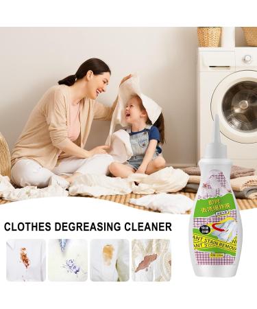 Clothing Stain Remover | Spray and Wash Stain Remover Large Capacity 120ml Grease and Blood Stain Remover for Clothes Stain Remover for Fabric Hats Oil Red Wine Ink Armpit Skoulazeo - Buy Online on GoSupps.com