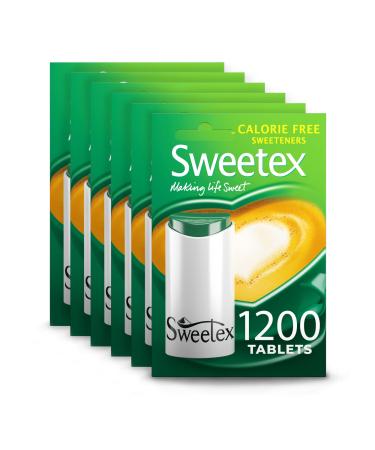 Sweetex Calorico Sweeteners free 1200 pPack (6 pieces)