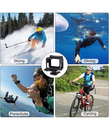 Buy No. 2 Frame Housing for GoPro HERO7/6/5 - Fixed Frame Action Camera Case & Accessories - Quick Assembly Holder - Buy Online on GoSupps.com