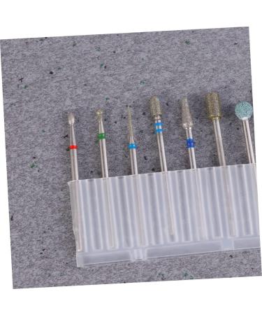 minkissy Faux Nails Artificial Nails Nail Drill Bits Cuticle Clean Drill Set Manicure Kit Nail Painting Kit Nail Bit Electric Nail Drill for Acrylic Nails Nail Drill Tool Nail Grinding Head Size 1 Picture 3 - Buy Online on GoSupps.com